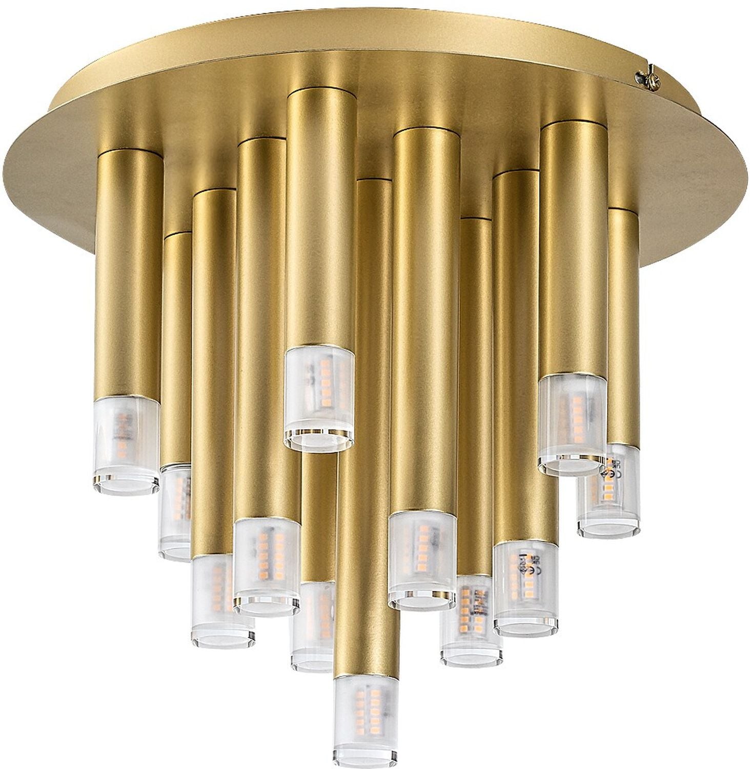 Rabalux Ramira stropné svietidlo x5 W priehľadná-zlatá 71355