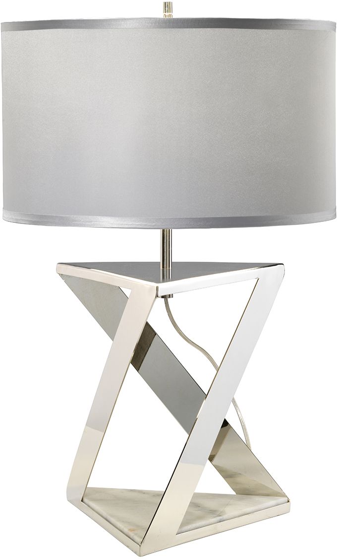 Elstead Lighting Aegeus stolová lampa 1x60 W strieborná-niklová AEGEUS-TL