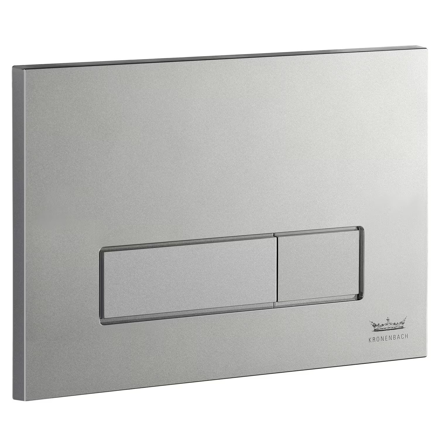 Kronenbach Plantec 2.0 splachovacie tlačidlo do toalety matný chróm KB828031904