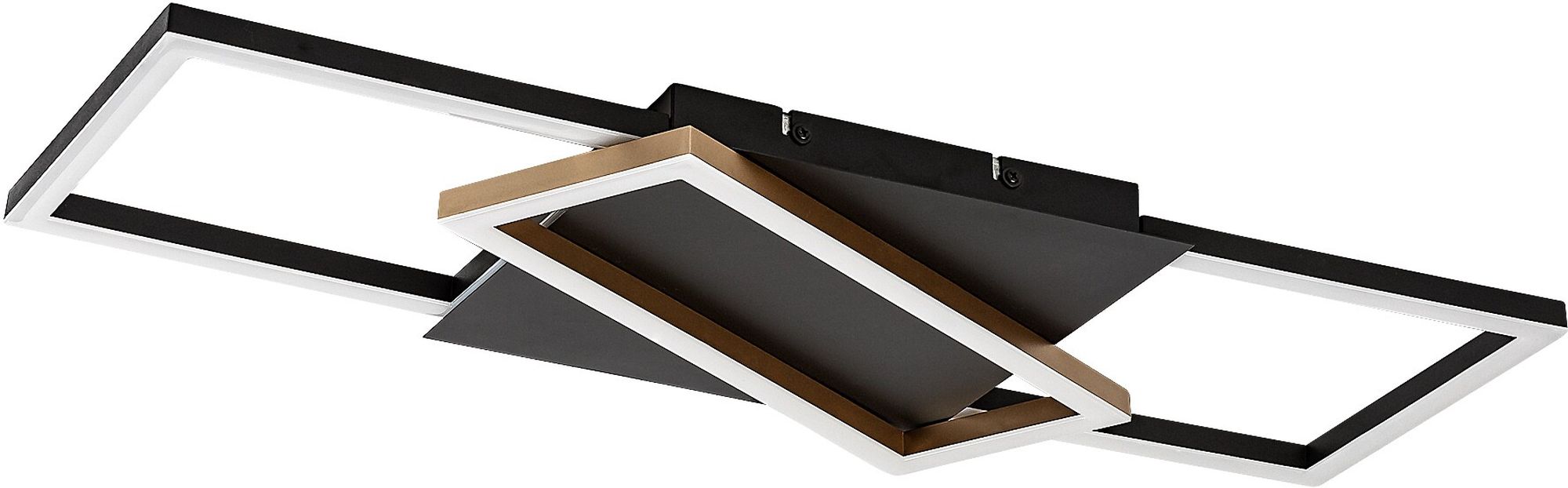 Rabalux Kitlee stropné svietidlo 2x40 W biela-čierna-zlatá 71391