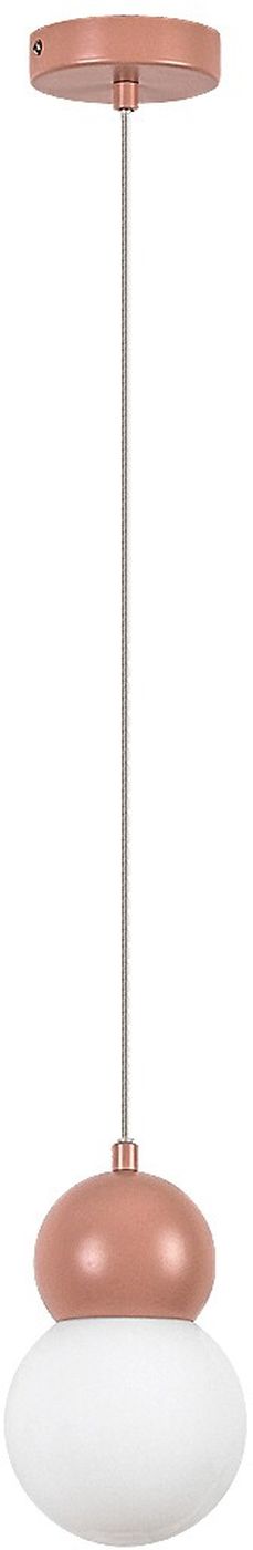 Rabalux Gellia závesné svietidlo 1x38 W biela-ružová 72280