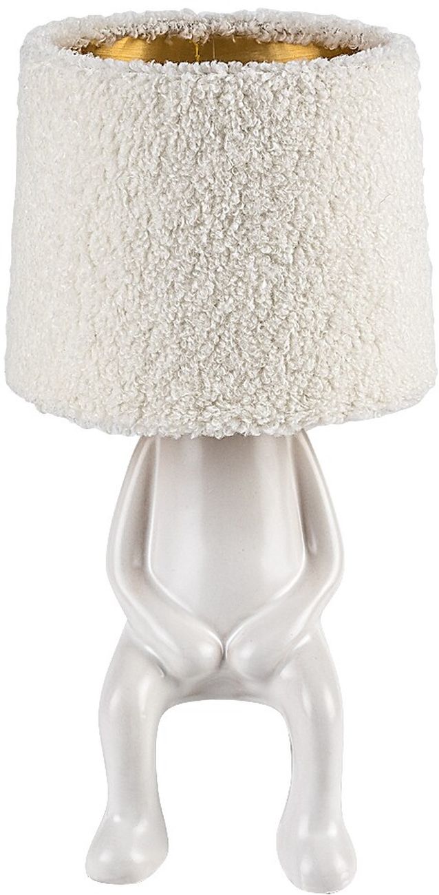 Rabalux Smurfy stolová lampa 1x40 W krémová 74218