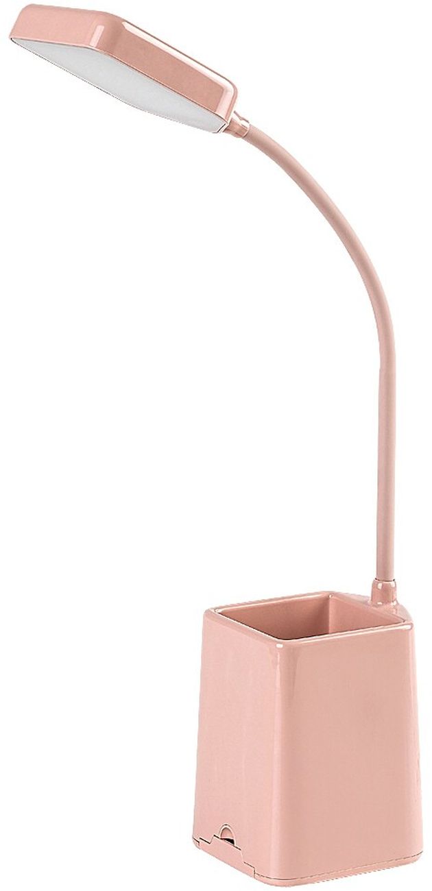 Rabalux Arvid stolová lampa 1x6 W biela-ružová 74245