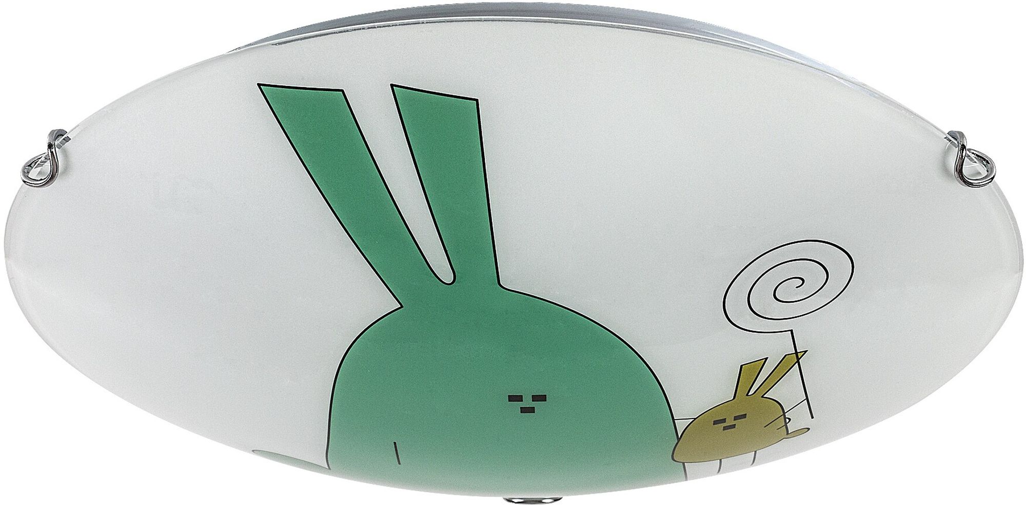 Rabalux Flappy stropné svietidlo 2x60 W biela-viacfarebná 71279