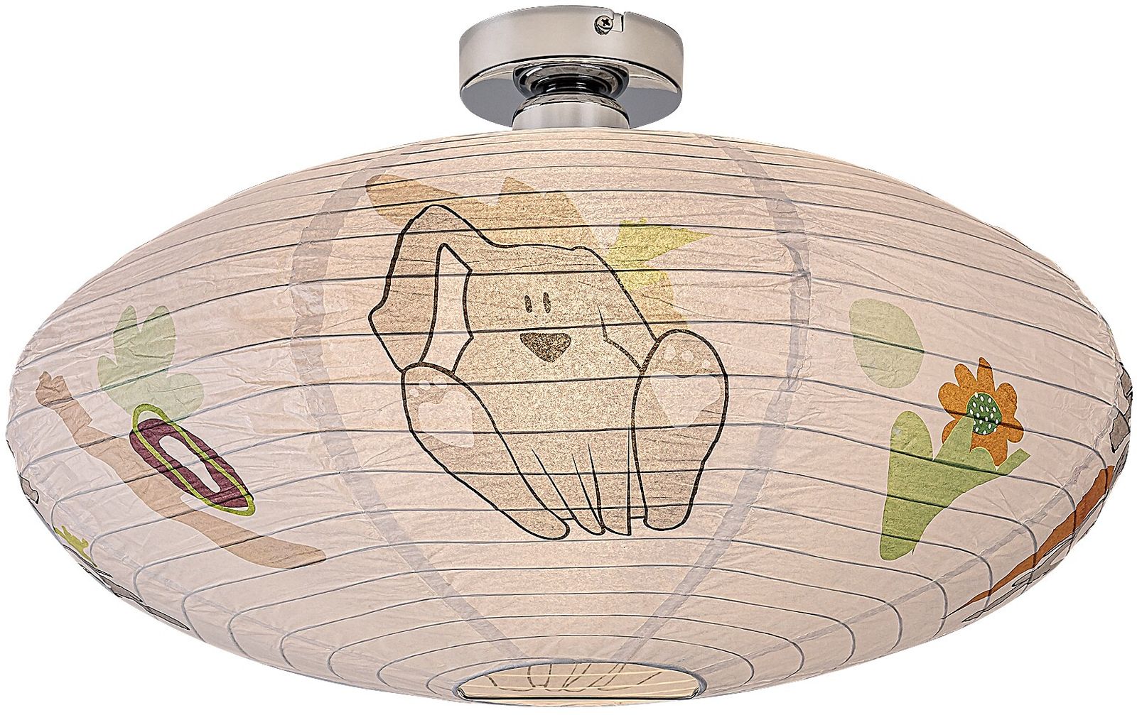Rabalux Hopply stropné svietidlo 1x40 W biela-viacfarebná 71408