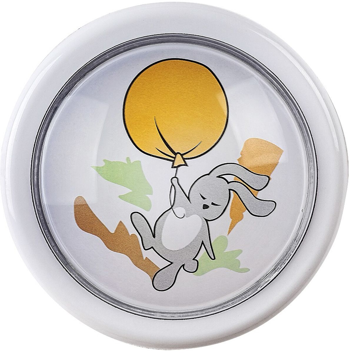 Rabalux Hopply nástenná lampa 1x0.3 W biela-viacfarebná 76073