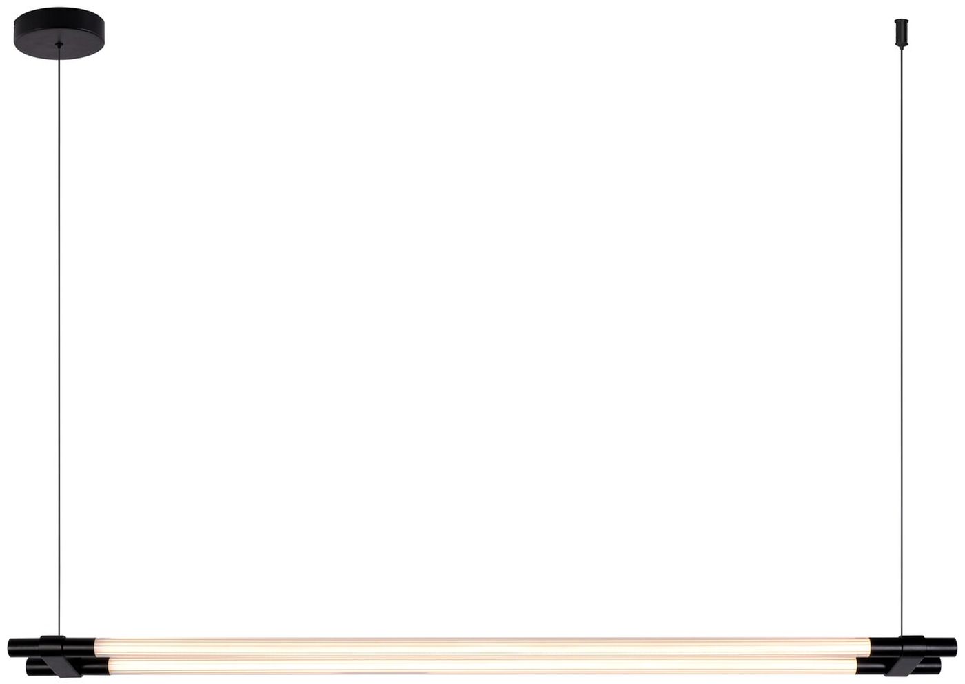 Rabalux Nivaro závesné svietidlo 2x28 W biela-čierna 72169