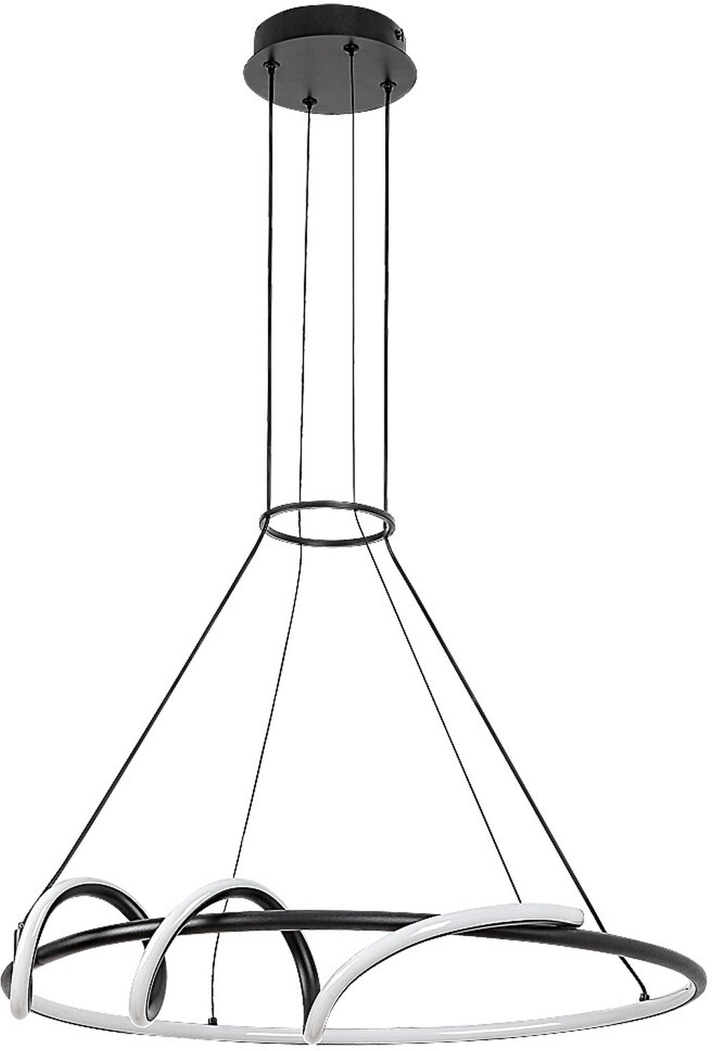 Rabalux Menazi inteligentná závesná lampa 1x46 W biela-čierna 72022