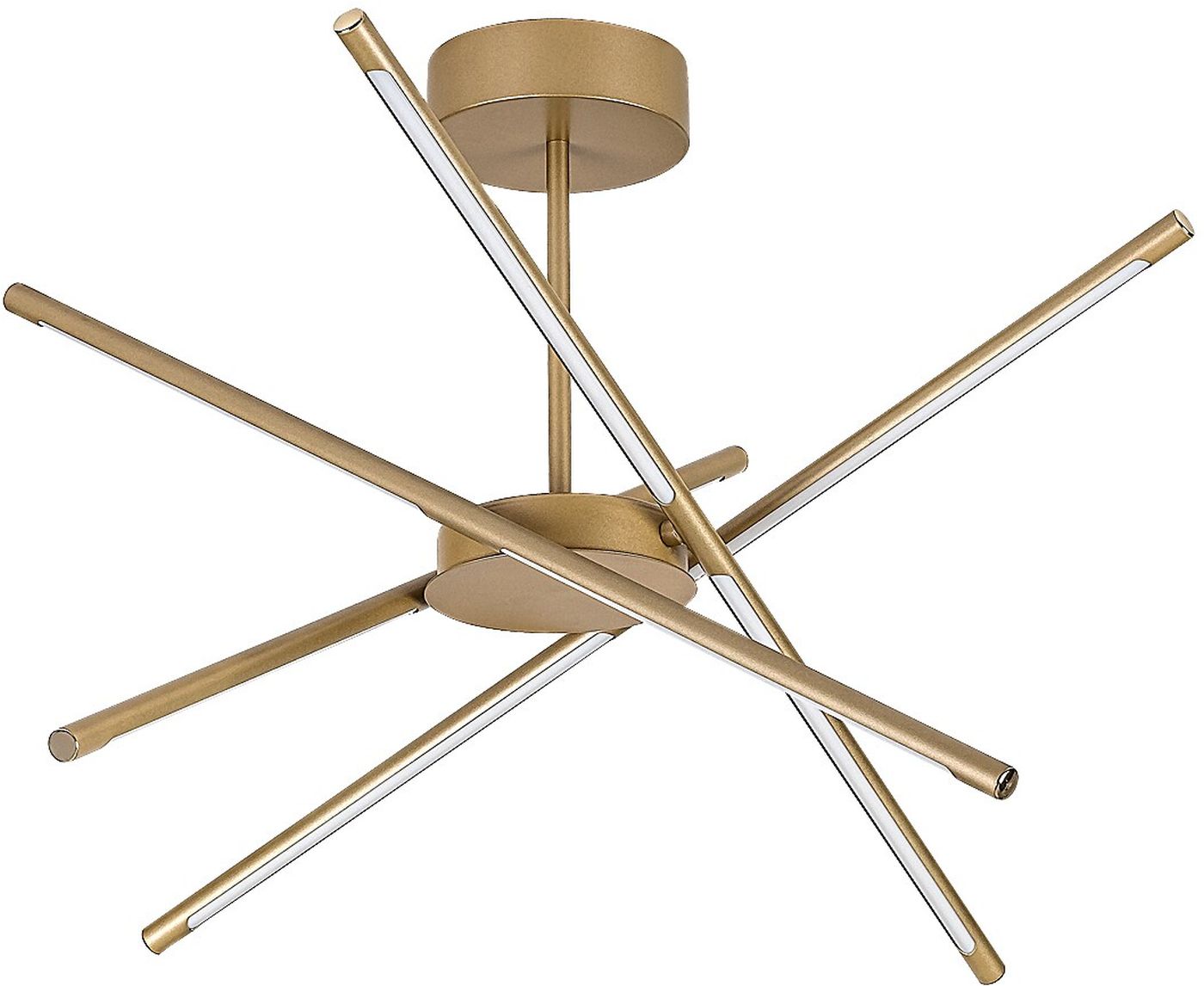 Rabalux Henli2 stropné svietidlo 4x40 W biela-zlatá 71339