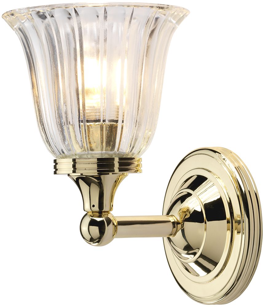 Elstead Lighting Austen nástenná lampa 1x3 W mosadzná BATH-AUSTEN1-PB
