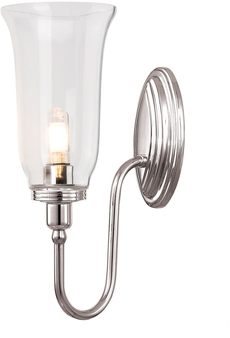 Elstead Lighting Blake nástenná lampa 1x3 W niklová BATH-BLAKE2-PN