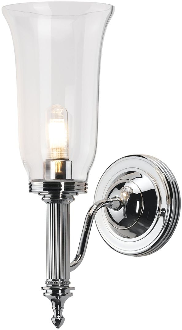 Elstead Lighting Carroll nástenná lampa 1x3 W chrómová BATH-CARROLL2-PC