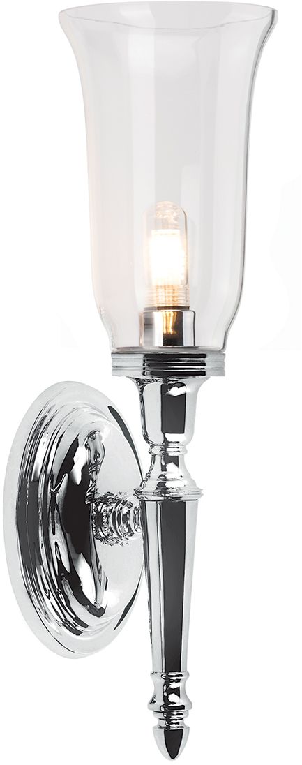 Elstead Lighting Dryden nástenná lampa 1x3 W chrómová BATH-DRYDEN2-PC