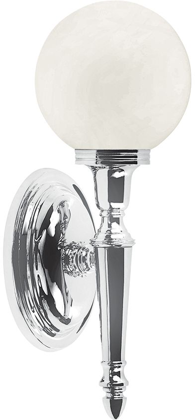 Elstead Lighting Dryden nástenná lampa 1x3 W chrómová BATH-DRYDEN4-PC