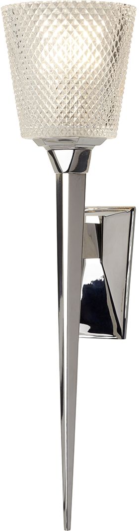 Elstead Lighting Verity nástenná lampa 1x3 W chrómová BATH-VERITY-PC