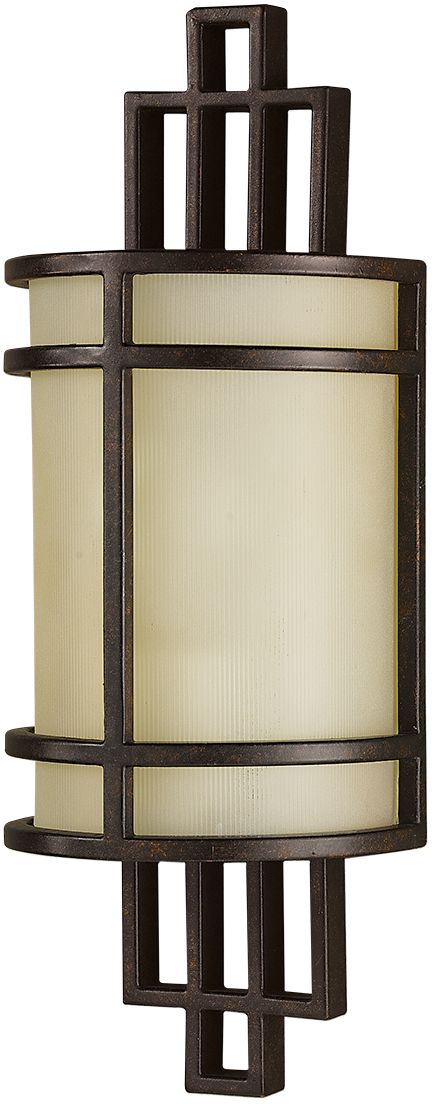 Elstead Lighting Fusion nástenná lampa 1x60 W hnedá FE-FUSION1