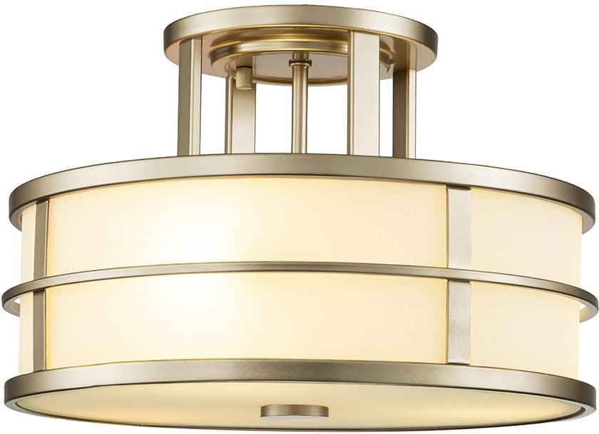 Elstead Lighting Fusion stropné svietidlo 3x60 W mosadzná FE-FUSION-SF-PNBR