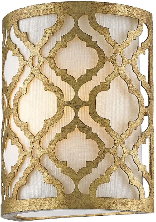 Elstead Lighting Arabella nástenná lampa 1x60 W zlatá GN-ARABELLA1