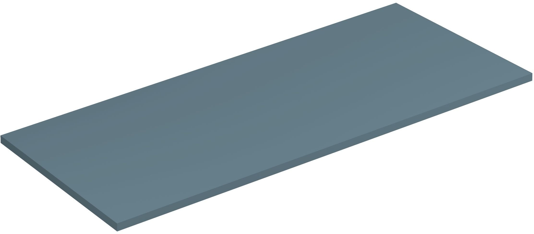 Kludi Icos doska na skrinku 120x50 cm modrá 50T120O3