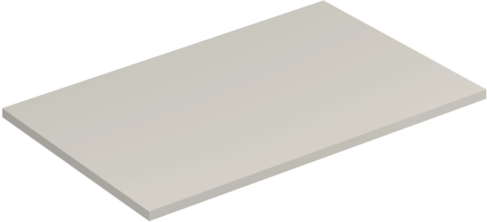 Kludi Icos doska na skrinku 80x50 cm sivá 50T80O2