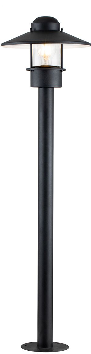Elstead Lighting Klampenborg vonkajšia stojaca lampa 1x60 W čierna KLAMPENBORG-BOL-BK