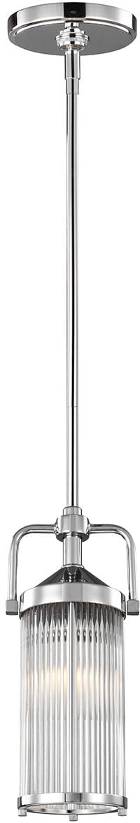 Elstead Lighting Paulson závesné svietidlo 1x3 W chrómová FE-PAULSON-MP