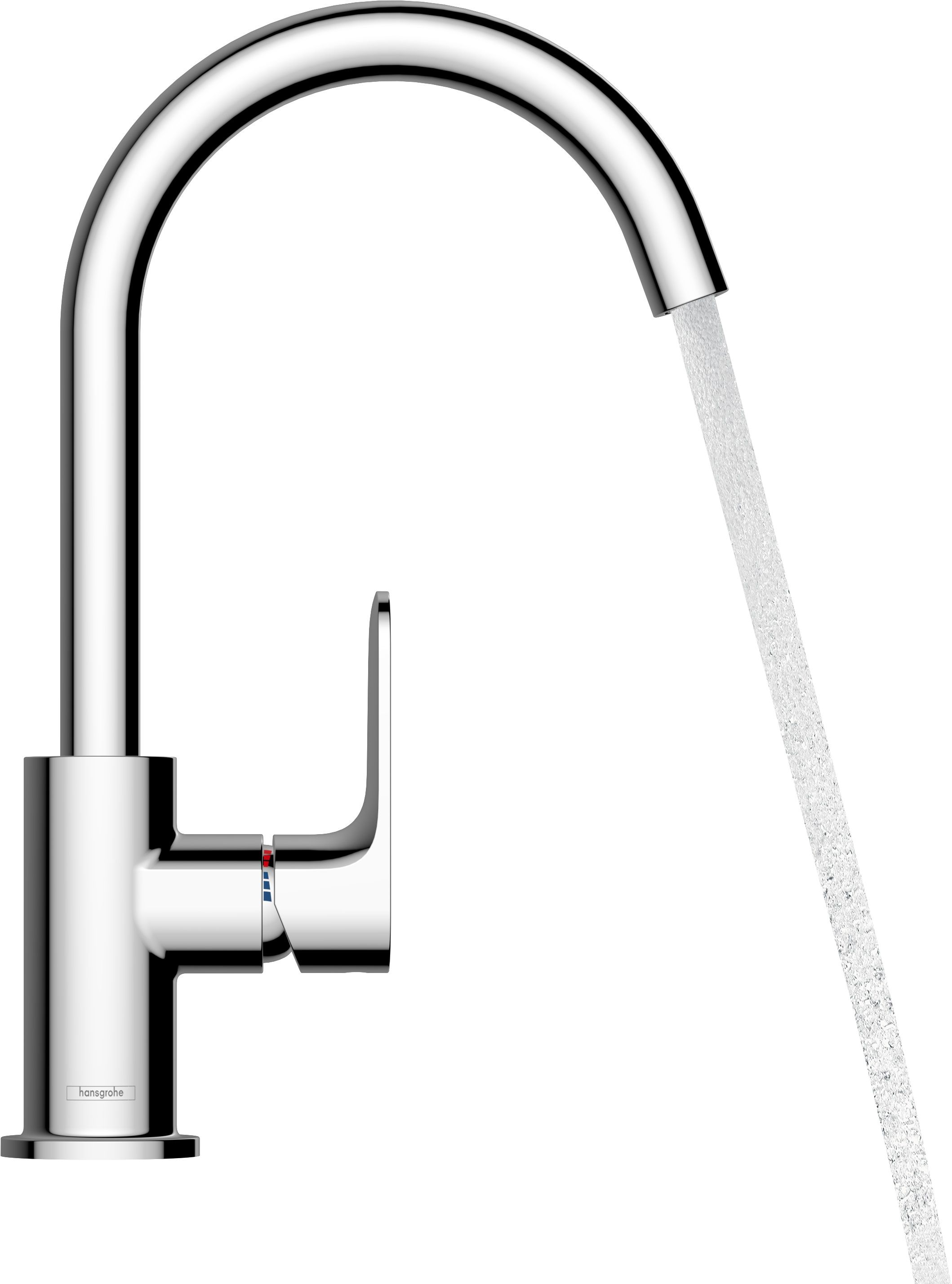 Hansgrohe Rebris S umývadlová batéria stojanková čierna 72536670