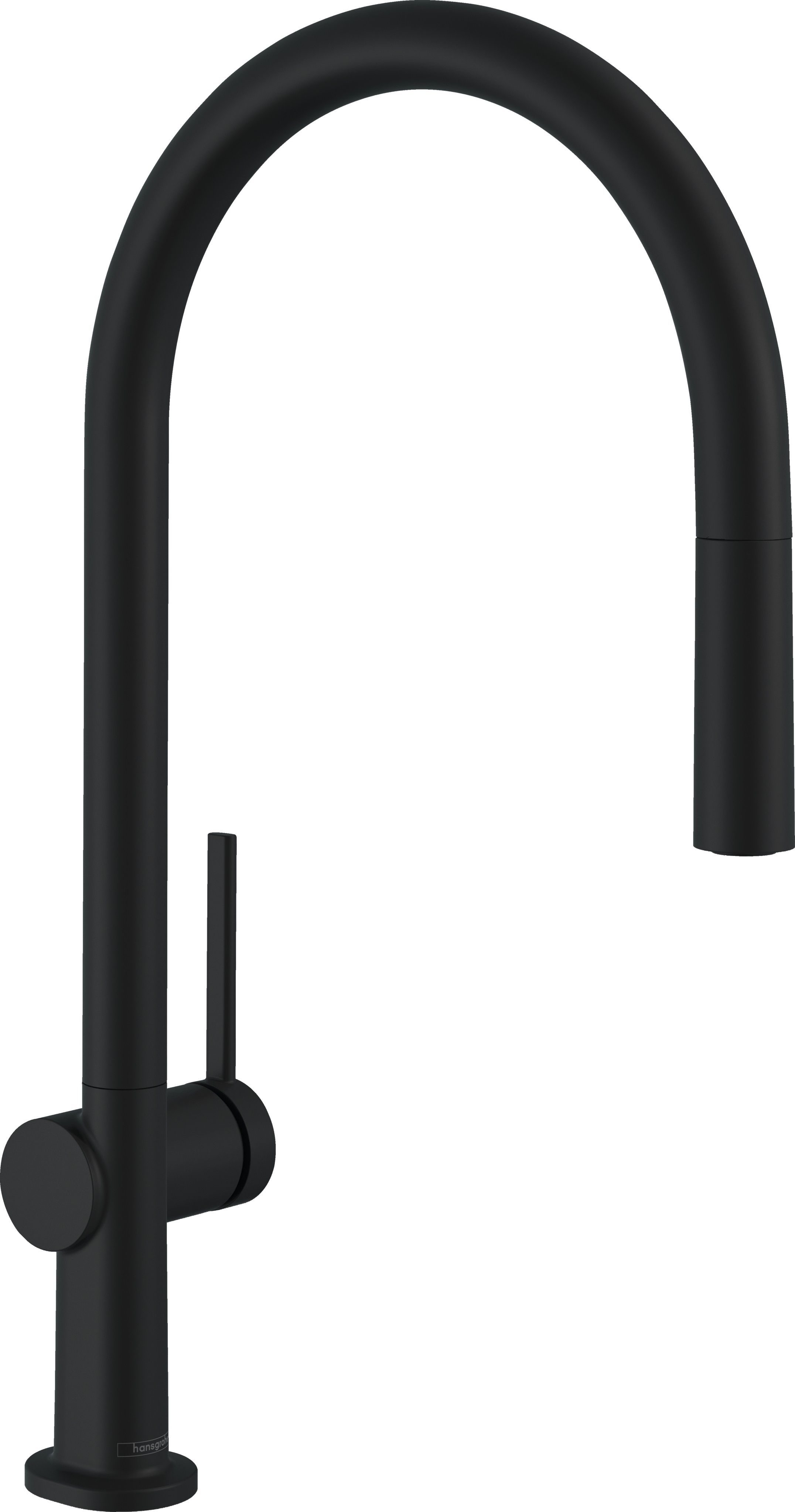 Hansgrohe Talis M54 kuchynská batéria stojánková čierna 72802670