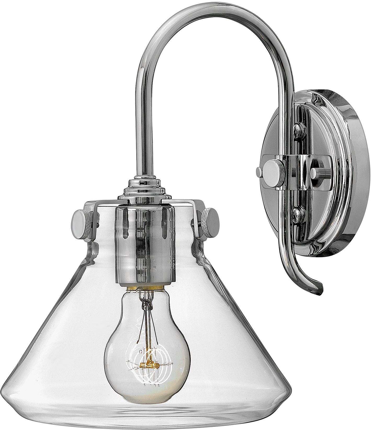 Elstead Lighting Congress nástenná lampa 1x60 W chrómová HK-CONGRESS1-A-CM