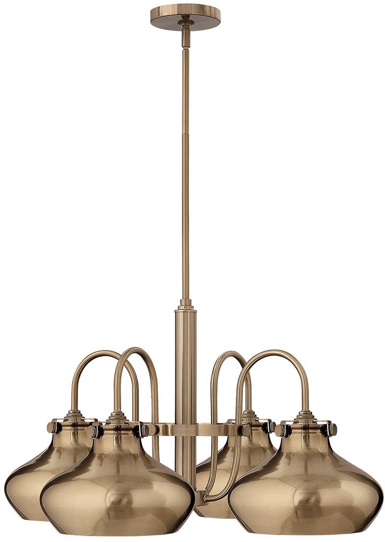 Elstead Lighting Congress závesné svietidlo 4x100 W HK-CONGRESS4-C-BC