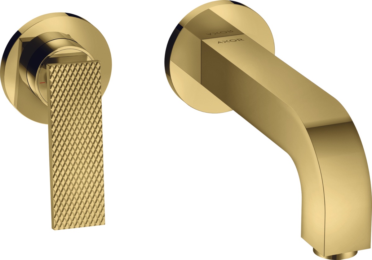 Axor Citterio umývadlová batéria podomietková zlatá 39181990