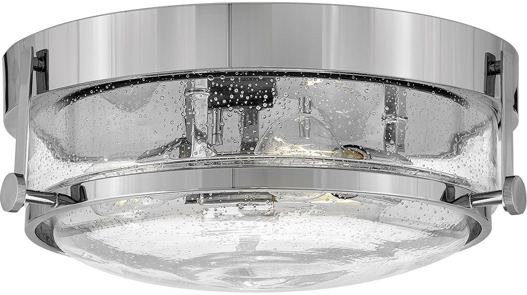 Elstead Lighting Harper stropné svietidlo 3x60 W chrómová-priehľadná HK-HARPER-F-CM-CS