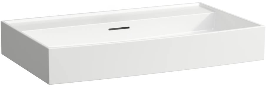 Laufen Kartell umývadlo 80x46 cm obdĺžnik klasické umývadlo biela lesklá H8103360001091