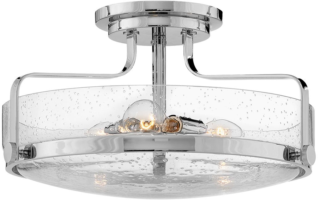 Elstead Lighting Harper stropné svietidlo 3x60 W chrómová HK-HARPER-SFM-CM-CS