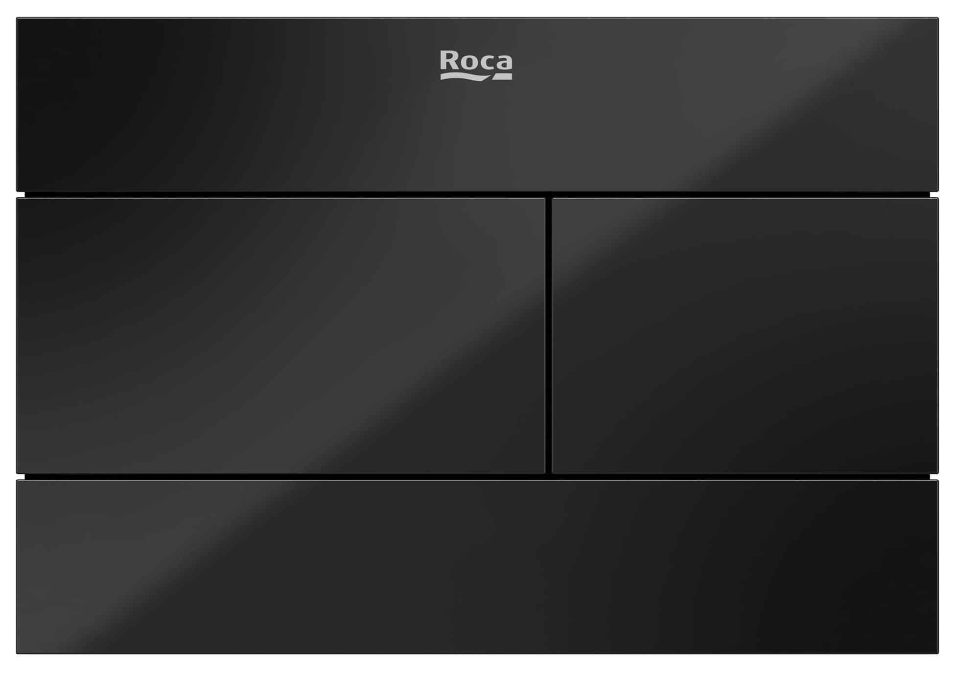 Roca Duplo S splachovacie tlačidlo do toalety čierna A890224388