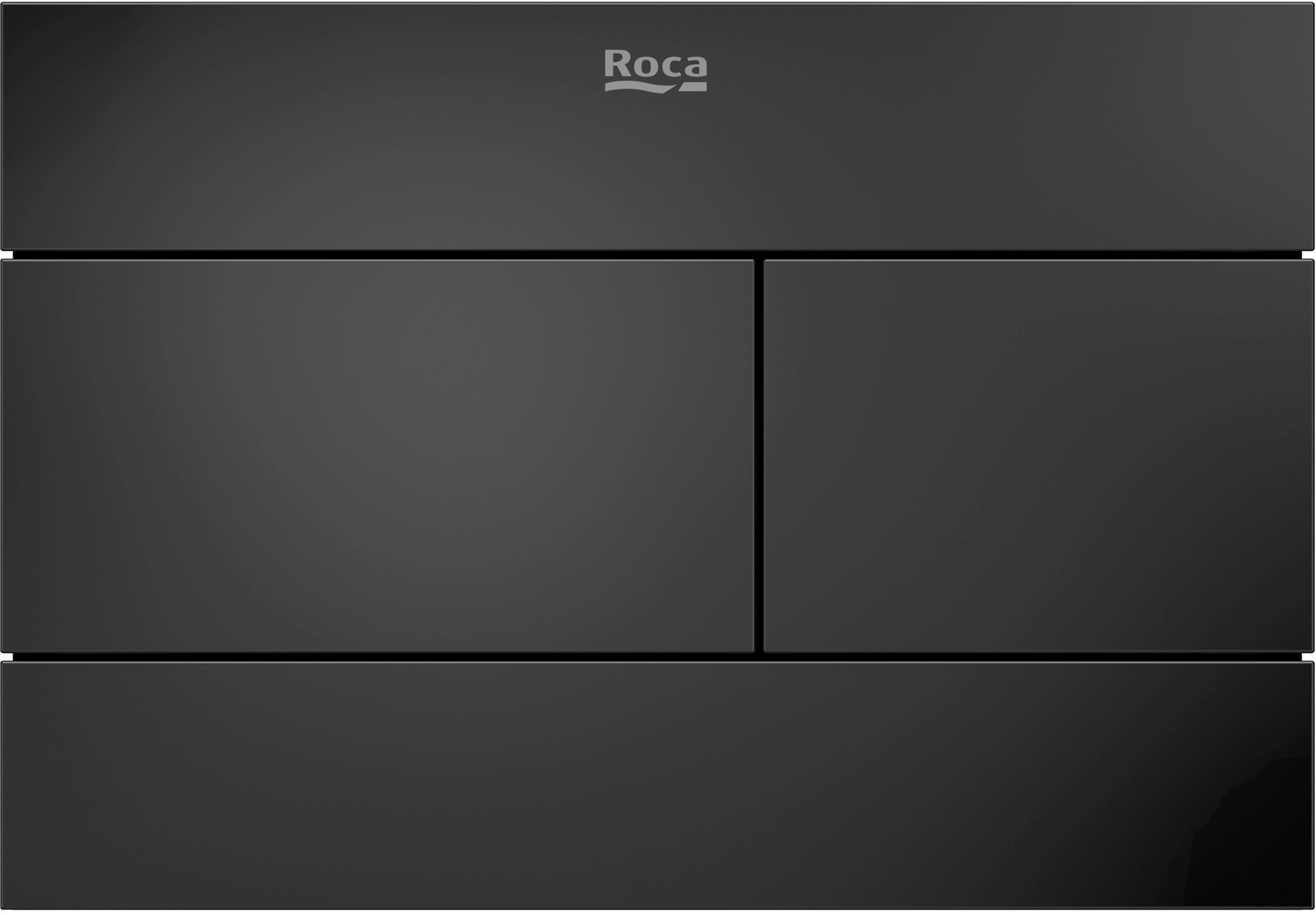 Roca Duplo S splachovacie tlačidlo do toalety čierna A8902243CN
