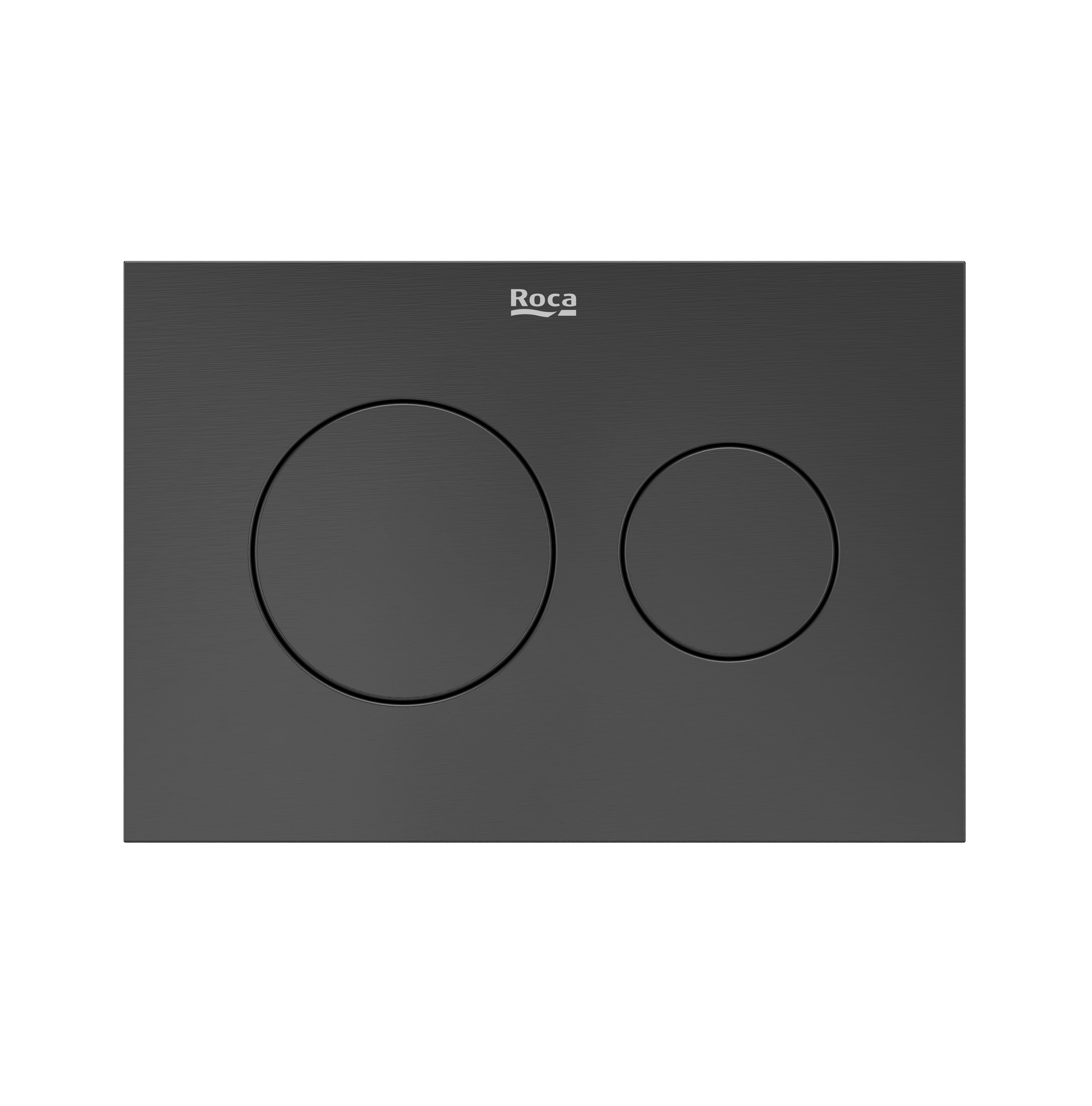 Roca Duplo S splachovacie tlačidlo do toalety čierna A8902233NM