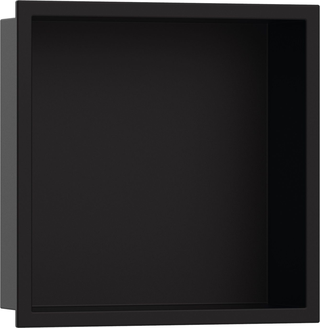 Hansgrohe XtraStoris Original zapustená polica 30 cm čierna 56093670