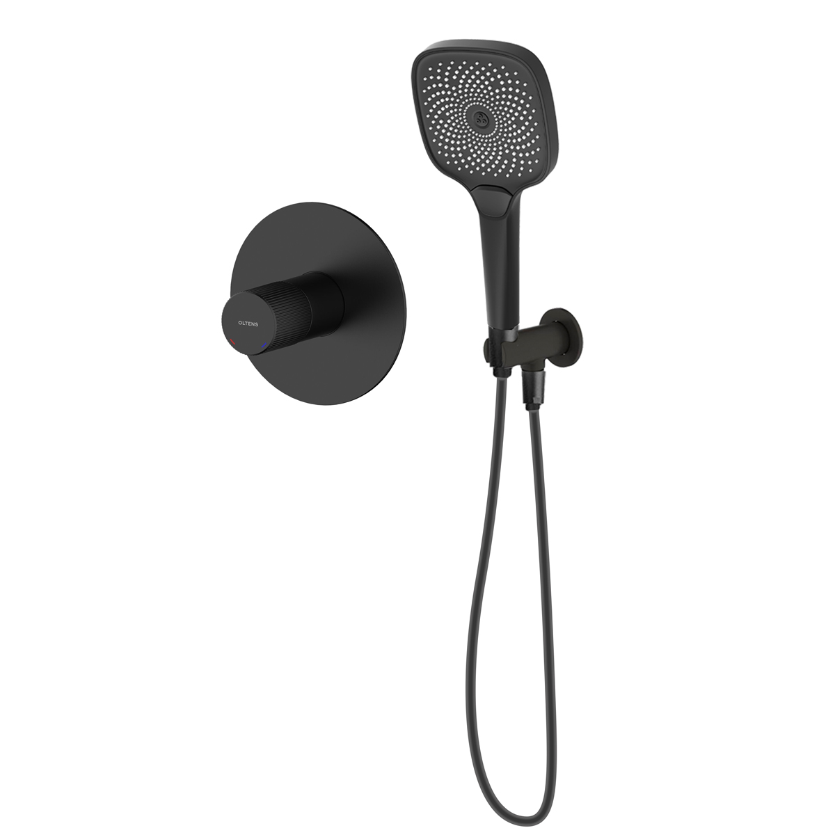 Súprava sprchová batéria Oltens Hamnes 33105300, sprchová hlavica Oltens Havis EasyClick 37108300, 39304300, 37200300