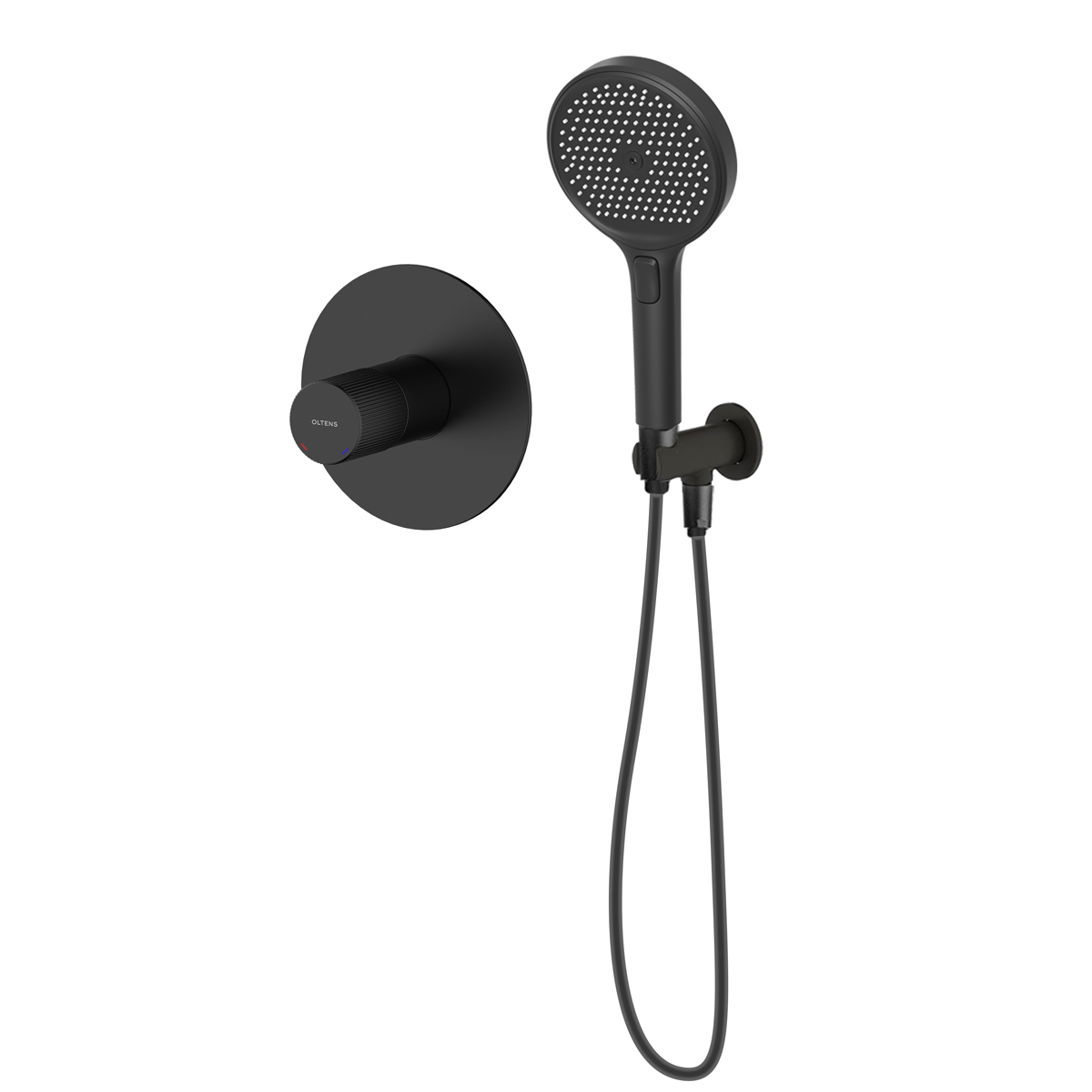 Súprava sprchová batéria Oltens Hamnes 33105300, sprchová hlavica Oltens Luva EasyClick 37109300, 39304300, 37200300