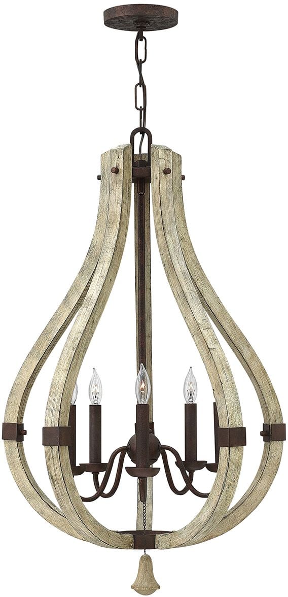 Elstead Lighting Middlefield závesné svietidlo 5x60 W železná HK-MIDDLEFIELD5
