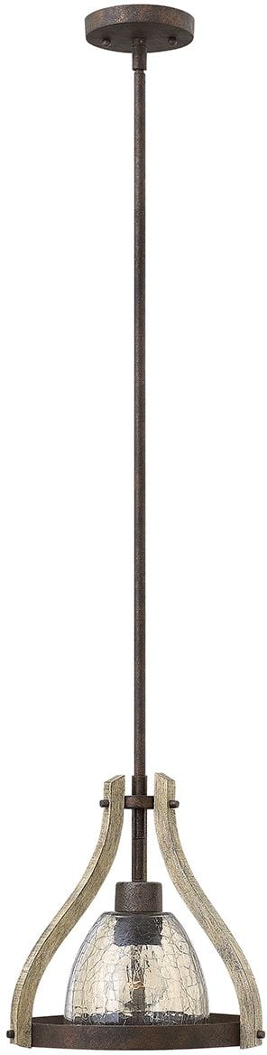 Elstead Lighting Middlefield závesné svietidlo 1x60 W železná HK-MIDDLEFIELDP1