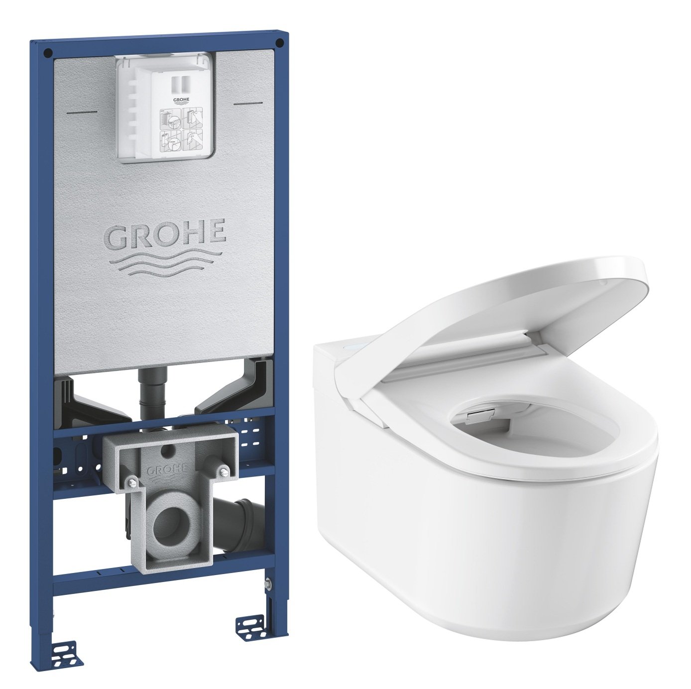 Súprava umývacia toaleta Grohe Sensia 36507SH0, podomietková konštrukcia Grohe Rapid SLX 39596000