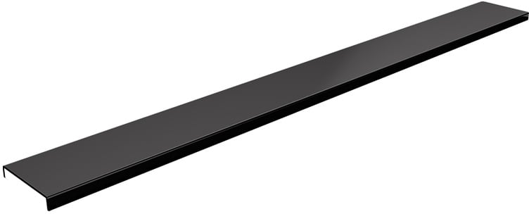 Schedpol Base Black Range kryt lineárneho odtoku 80 cm čierna 10.052/DPSM