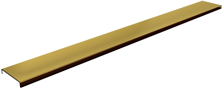 Schedpol Base Gold Shine Range kryt lineárneho odtoku 60 cm zlatá 10.050/DPZP