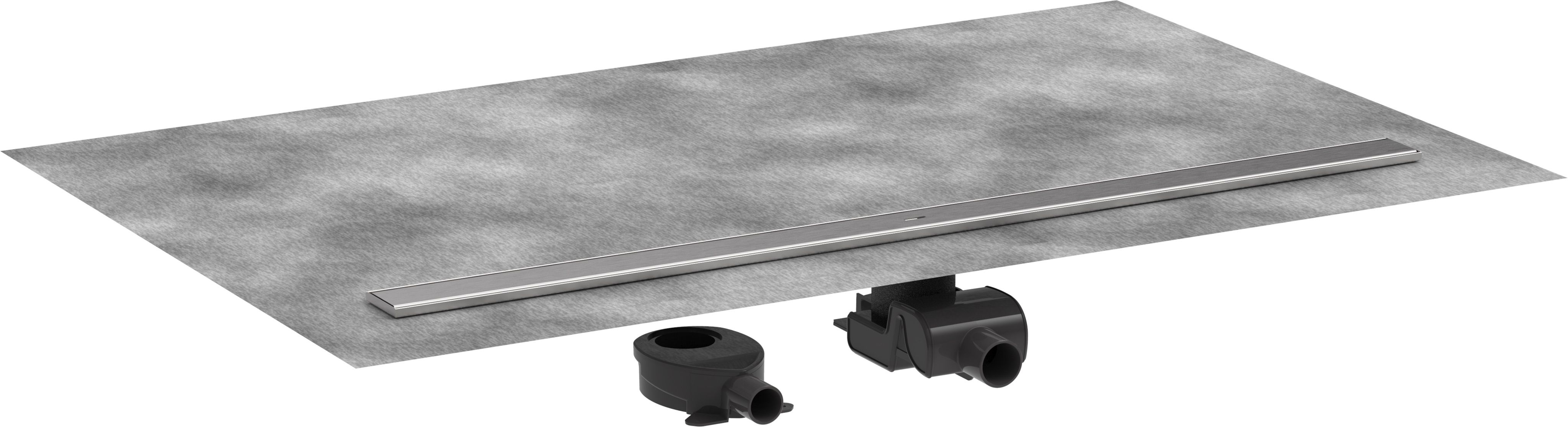 Hansgrohe RainDrain Allround lineárny odtok 120 cm oceľová 56190800