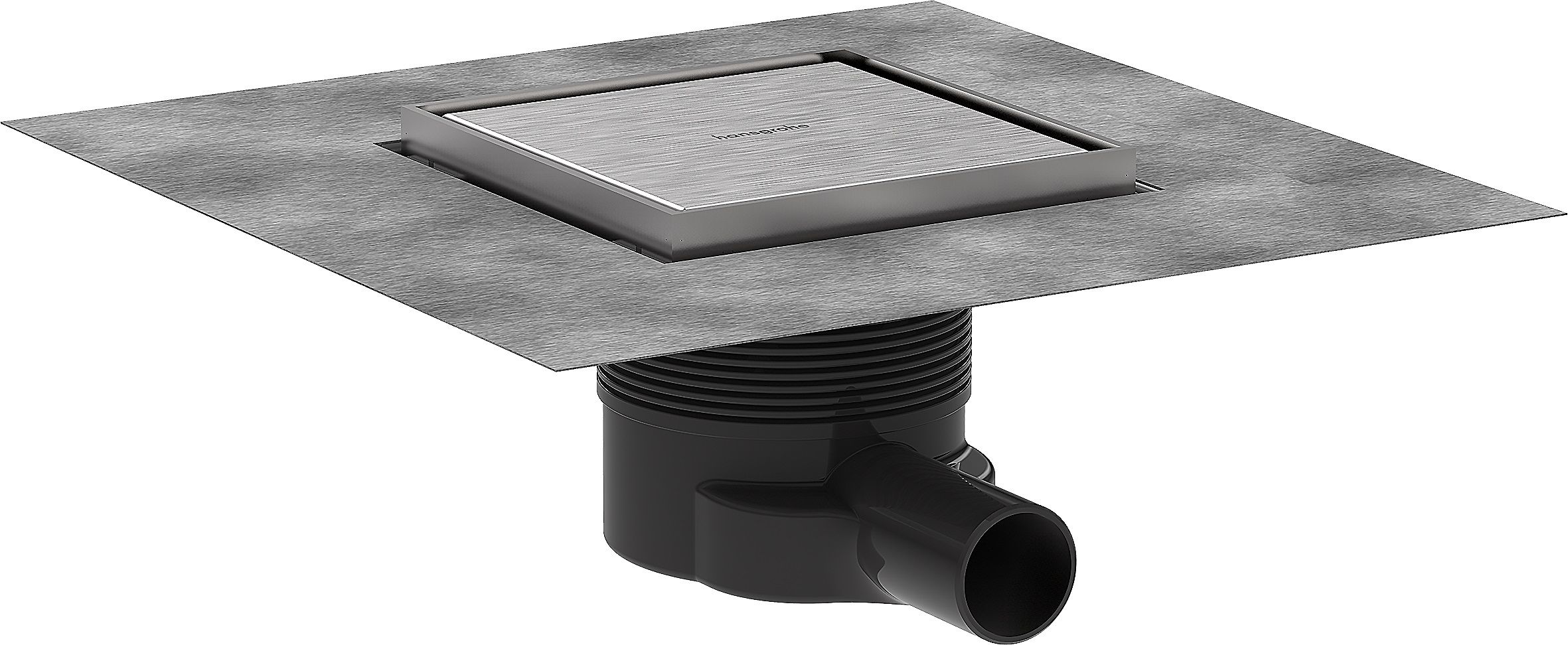 Hansgrohe RainDrain Brilliance sprchový odtok 15 cm oceľová 56251800