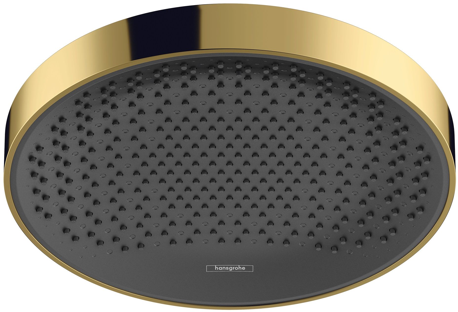 Hansgrohe Rainfinity horná/hlavová sprcha 25x25 cm okrúhly čierna-zlatá 26228990