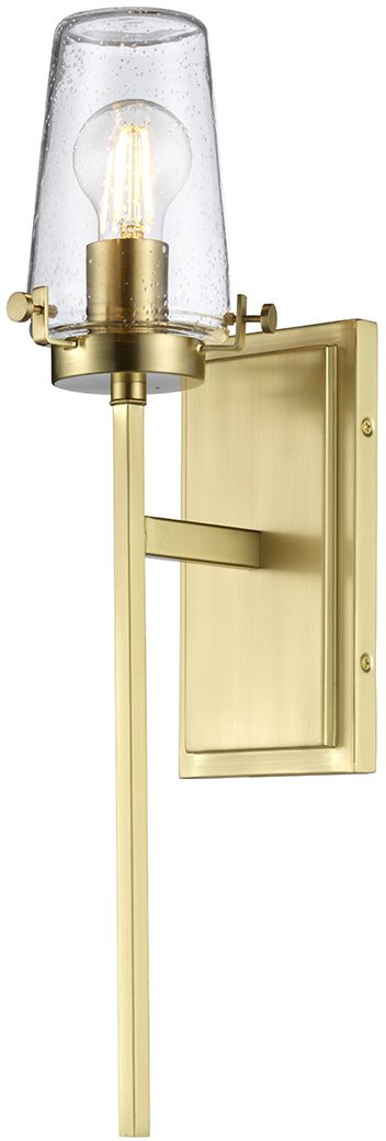 Elstead Lighting Alton nástenná lampa 1x40 W mosadzná KL-ALTON1-BATH-BB