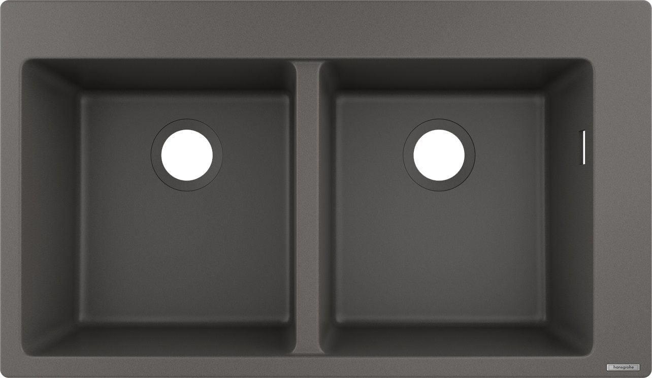 Hansgrohe S 51 granitový drez 88x41.5 cm sivá/grafitová/ónyxová 43316290
